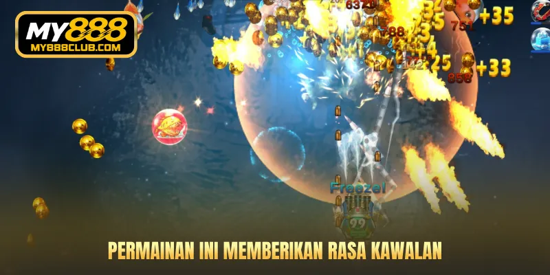 Permainan ini memberikan rasa kawalan