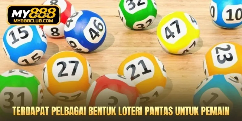 Terdapat pelbagai bentuk loteri pantas untuk pemain