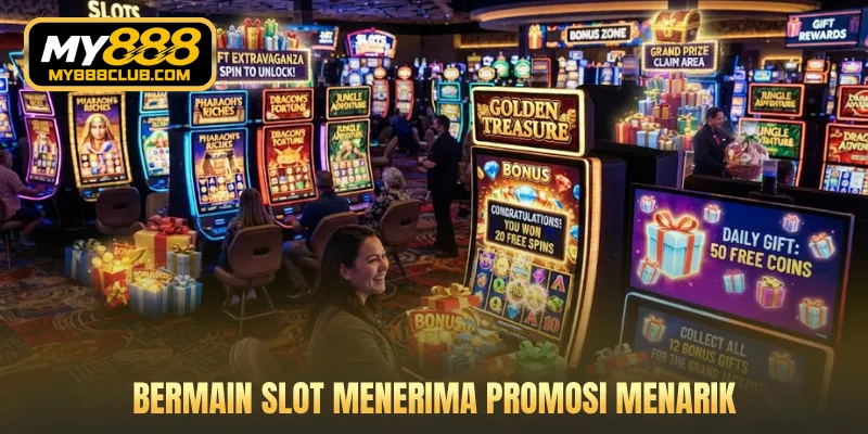 Bermain slot menerima promosi menarik