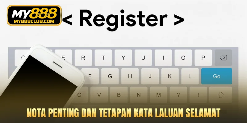 Nota penting dan tetapan kata laluan selamat