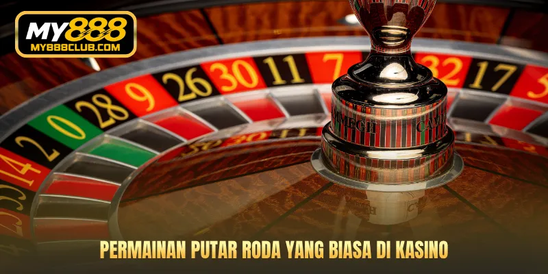 Permainan Putar Roda yang biasa di kasino