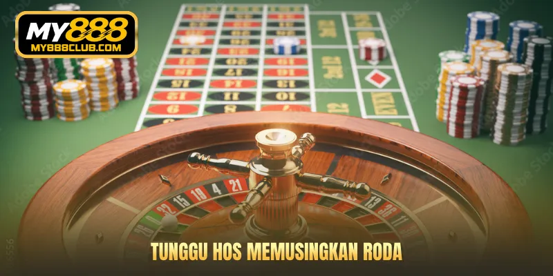 Tunggu hos memusingkan roda